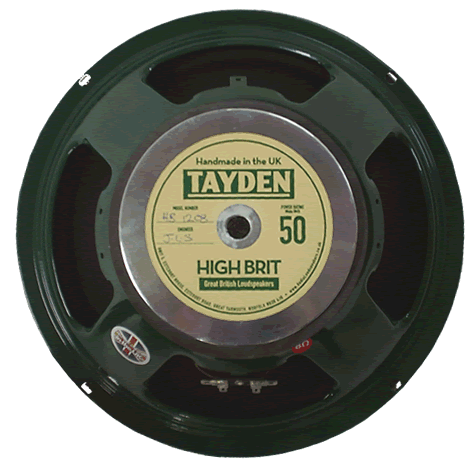 Tayden HIGH BRIT 12" Guitar Speaker 8ohm